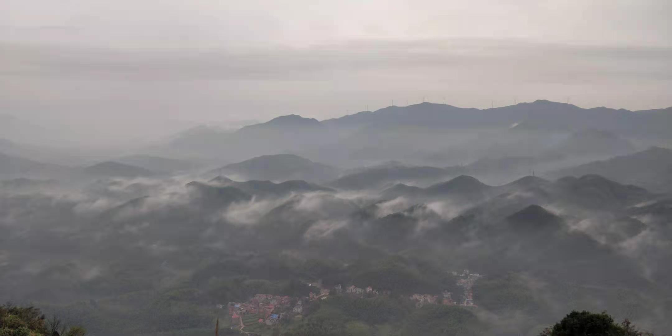 湖北鹹安白雲山100MW風力發電項目