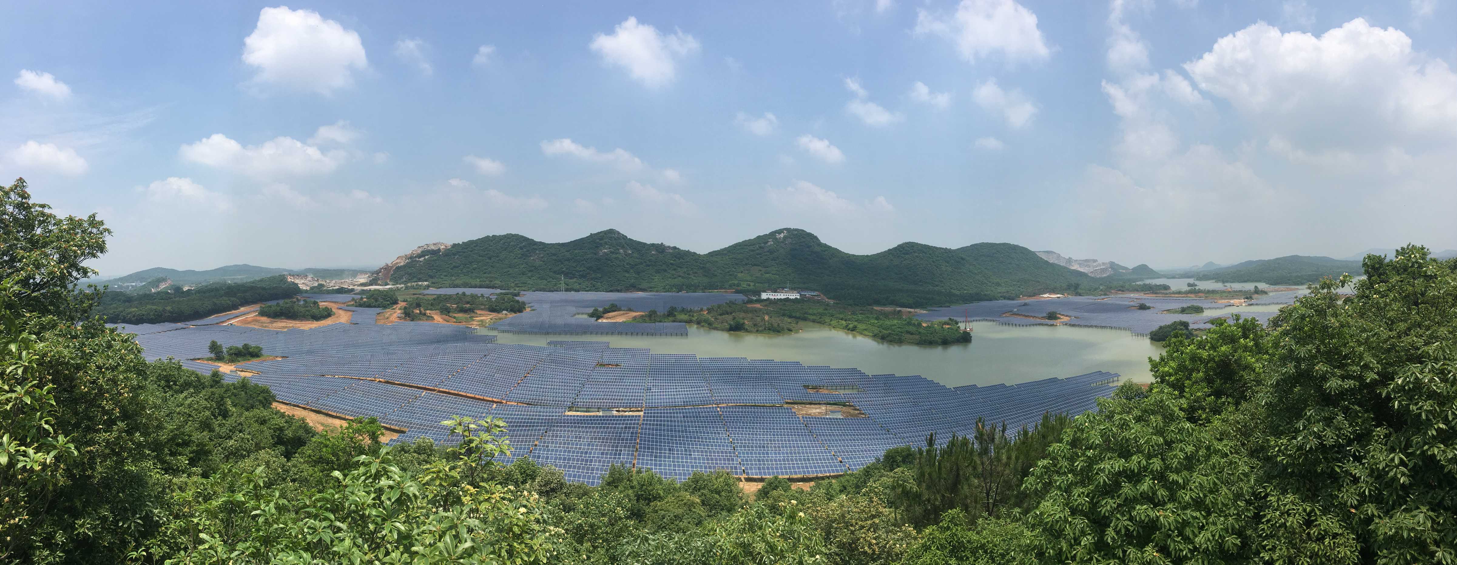 高安盤嶺光伏發電項目