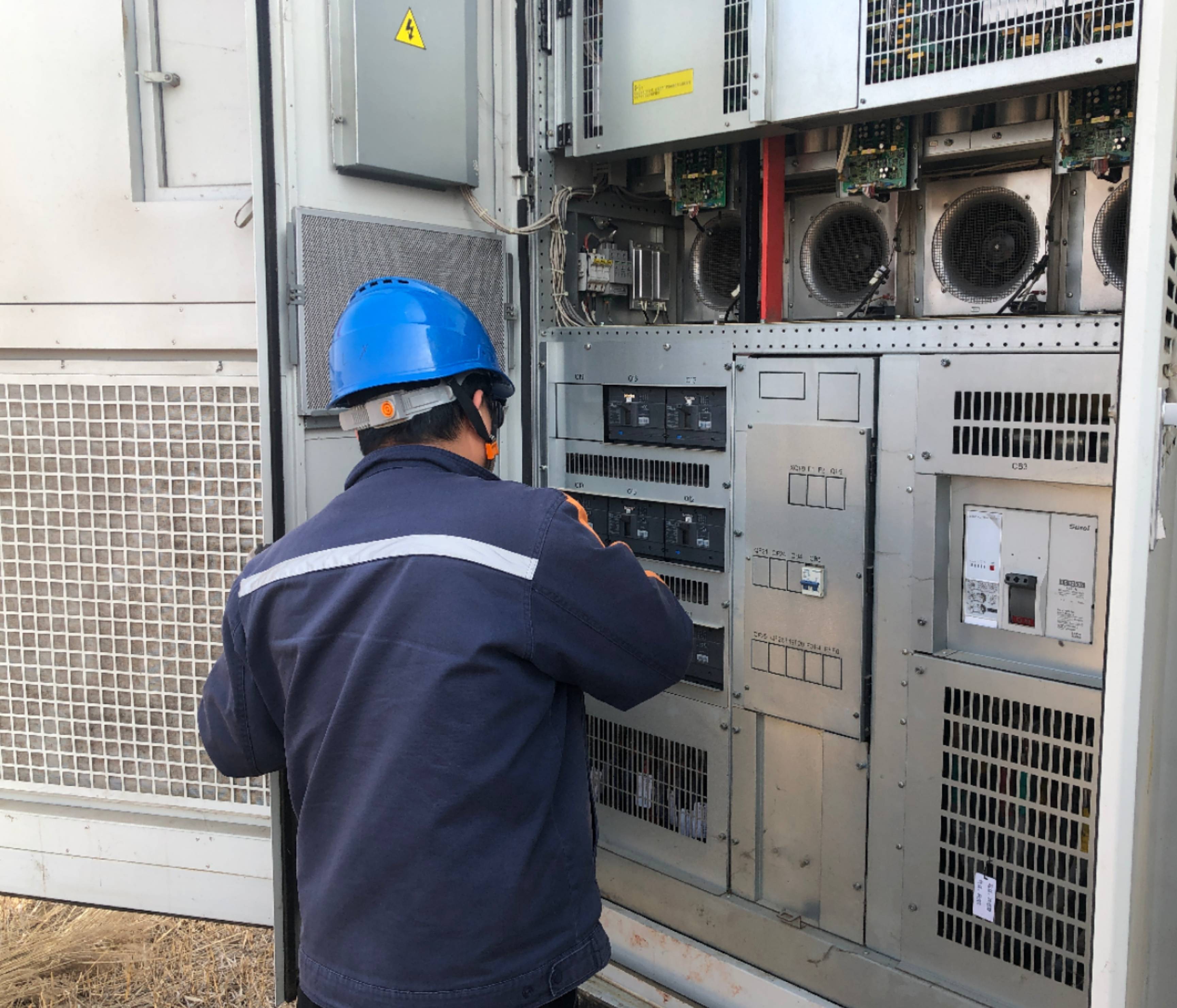 争發電，鬥酷暑 ——能源公司海興高灣電站搶修37#方陣逆變電纜接地故障紀實